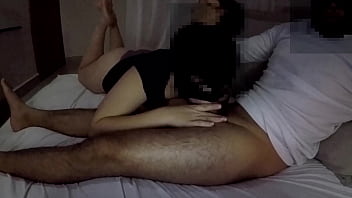 Amateur couple recording live having sex on webcam